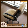 Sheepskin cushion for office chair warm and comfortable